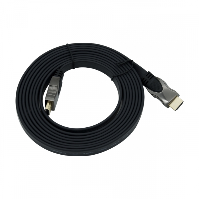 KCHDC028 Zinc Alloy Flat HDMI A-A Cable