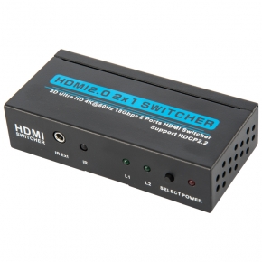 KCHSW001 2×1 HDMI 2.0 Switcher