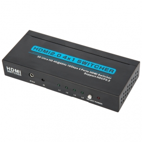 KCHSW003 4×1 HDMI 2.0 Switcher