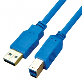 KCUB3003 USB3.0 Cable Blue A Male to B Male