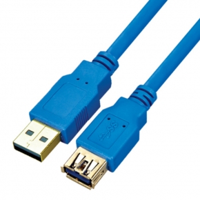 KCUB3002 USB3.0 Cable Blue A Male to A Female