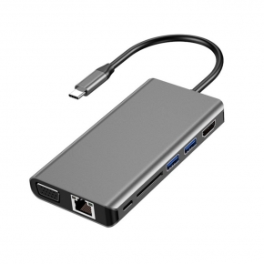 KCUAP027 8 in 1 USB Type C Docking