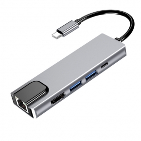 KCUAP024 5 in 1 USB Type C Docking