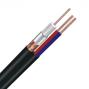 KCCOX006 RG59 Coaxial Cable+Power