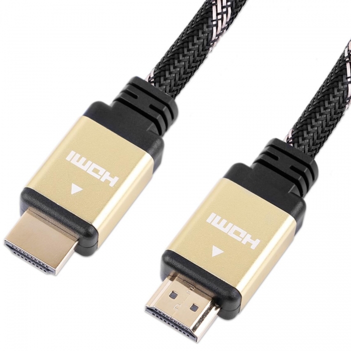 KCHDC027 Aluminum Metal Plug HDMI 2.1 Cable 8K