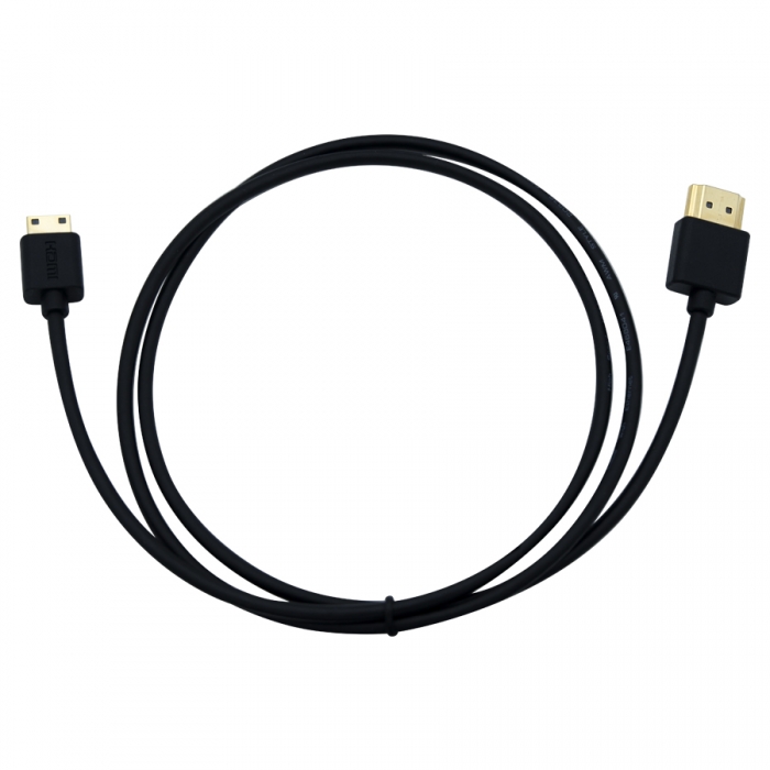KCHDC011 Ultra Slim PVC Molding HDMI A-Mini C Cable