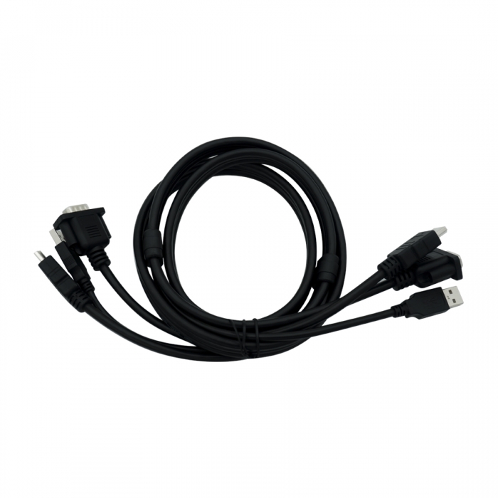 KCHDC030 HDMI+VGA+USB Composit Cable