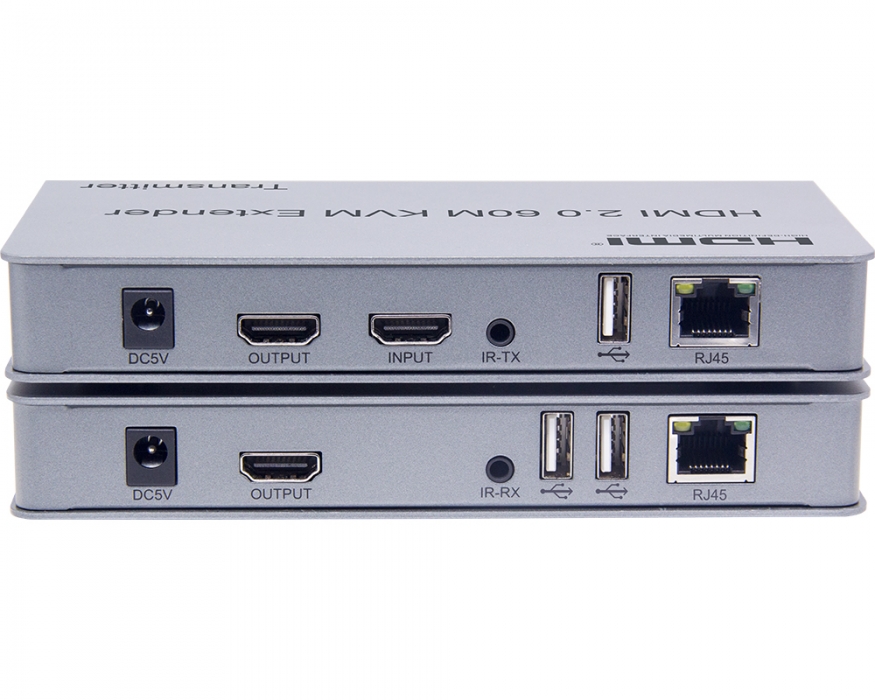 KCHKE002 60M HDMI 2.0 KVM Extender