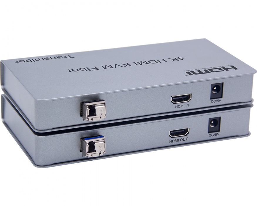 KCHKE003 10KM 4K HDMI KVM Fiber Extender