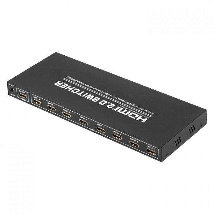 KCHSW005 8×1 HDMI 2.0 Switcher