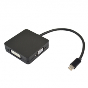KCDAP009 Mini DisplayPort to HDMI+VGA+DVI Convert Cable