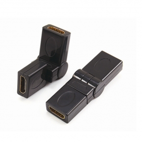 KCHAP013 Rotating HDMI A Female to A Female Adapter