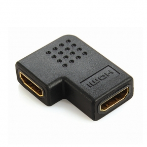 KCHAP010 Left Angle HDMI A Female to A Female Adapter