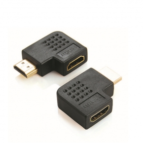 KCHAP008 Left Angle HDMI A Male to A Female Adapter