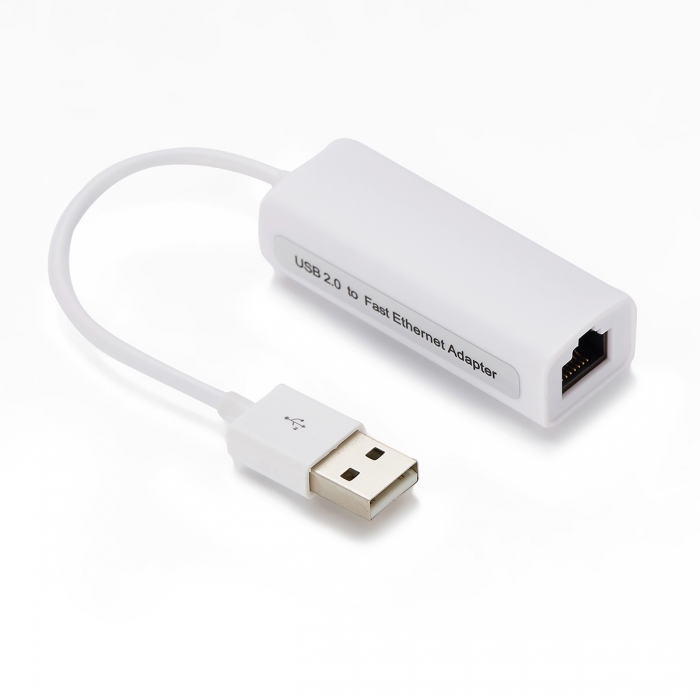 KCUB2017 USB 2.0 to RJ45 Ethernet Adaptor ABS Housing