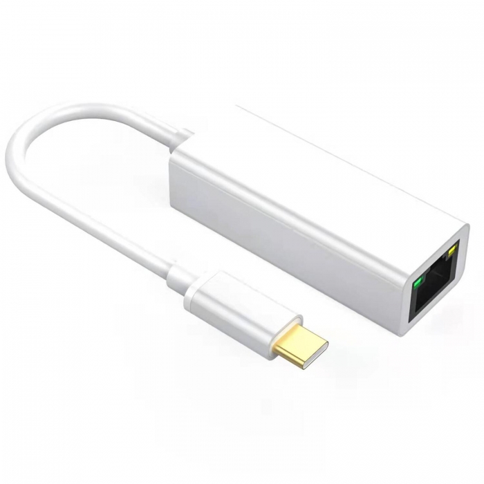 KCUAP020 USB Type C to RJ45 Gigabit Ethernet Adaptor